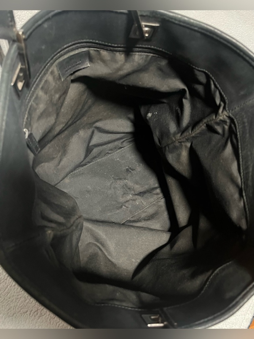 Gucci GG Denim Tote/Shoulder Bag - Picture 4 of 15